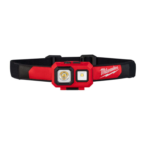 Milwaukee 2104 Spot/Flood 450-Lumens Battery Powered Adjustable Headlamp Milwaukee 2104 Spot/Flood 450-Lumens Battery Powered Adjustable Headlamp