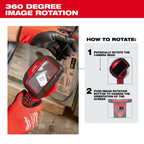Milwaukee 2324-21 M12 12V 360 Cordless M-Spector 10' Inspection Camera