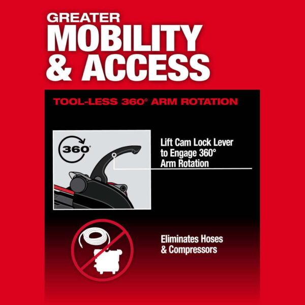 Milwaukee 2483-20 12V M12 Cordless Bandfile – Bare Tool