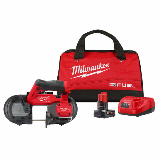Milwaukee 2529-21XC M12 FUEL 12V Cordless Li-Ion Brushless Compact Band Saw Kit Milwaukee 2529-21XC M12 FUEL 12V Cordless Li-Ion Brushless Compact Band Saw Kit