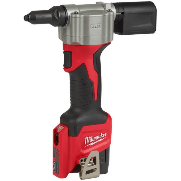 Milwaukee 2550-22 M12 FUEL 12V Heavy Duty Cordless Rivet Tool Kit