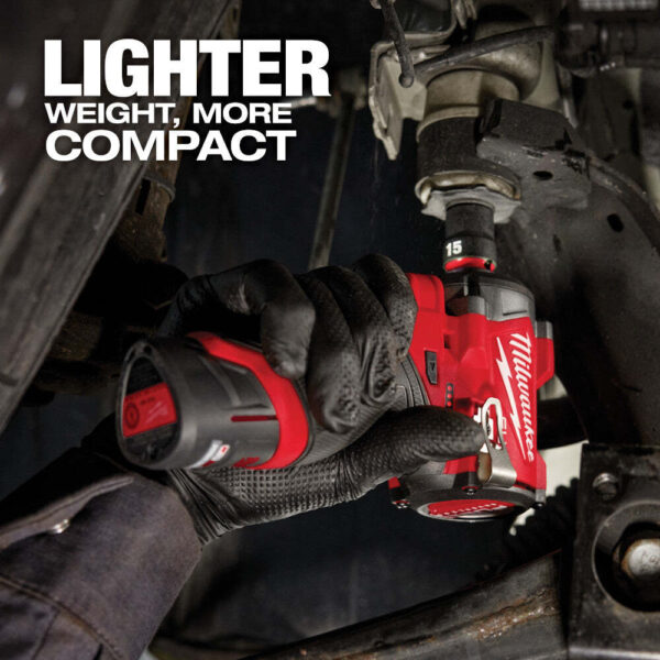 Milwaukee 2563-20 M12 FUEL 12V 1/2" Stubby Impact Wrench - Bare Tool