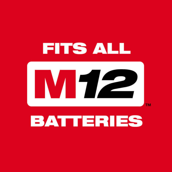 Milwaukee 2563-20 M12 FUEL 12V 1/2" Stubby Impact Wrench - Bare Tool