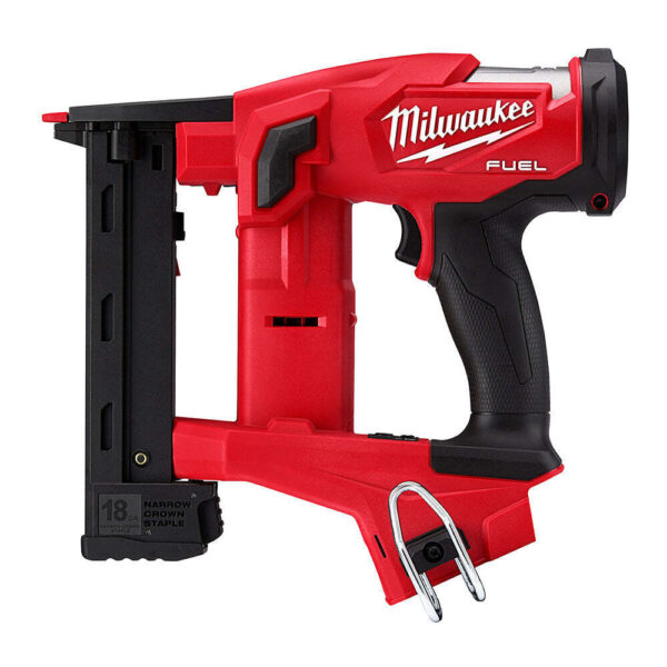 Milwaukee 2749-20 M18 FUEL 18V 18-Gauge 1/4" Narrow Crown Stapler - Bare Tool Milwaukee 2749-20 M18 FUEL 18V 18-Gauge 1/4" Narrow Crown Stapler - Bare Tool