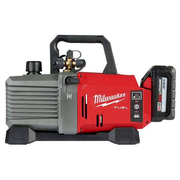 Milwaukee 2941-21 M18 FUEL 18V 5 CFM Cordless Li-Ion Vacuum Pump Kit Milwaukee 2941-21 M18 FUEL 18V 5 CFM Cordless Li-Ion Vacuum Pump Kit