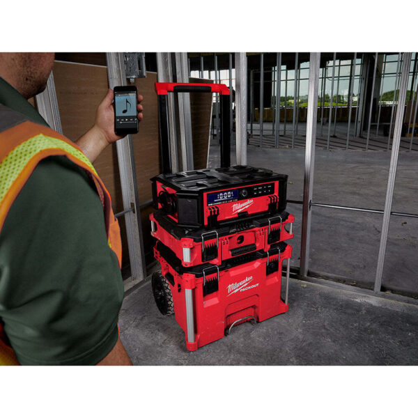 Milwaukee 2950-20 M18 18V PACKOUT Radio Charger - Bare Tool