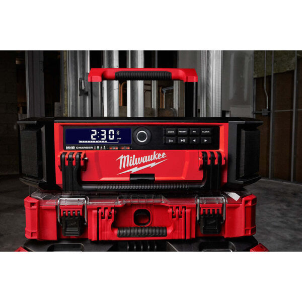 Milwaukee 2950-20 M18 18V PACKOUT Radio Charger - Bare Tool