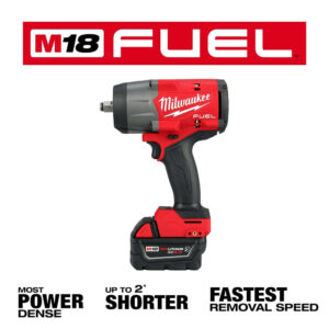Milwaukee 2967-21B M18 FUEL 18V 1/2" High Torque Impact Wrench Kit