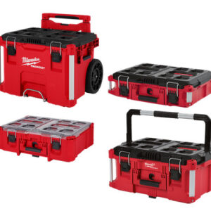 Milwaukee 48-22-84KIT3 PACKOUT 4 Piece Tool Box Bundle w/ Deep Organizer