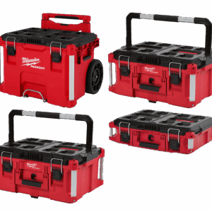 Milwaukee 48-22-84KIT4 PACKOUT 4 Piece Rolling Tool Box Bundle