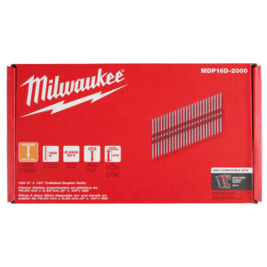 Milwaukee MDP16D-2000 3" x .131" 16D Collated Duplex Nails