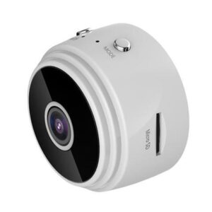 Mini Camera Wifi Camera 1080P HD Mini Recorder Wireless Mini Camera Video Surveillance Video Recorder Security Camera White