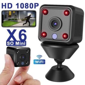 Mini IP Cameras HD 1080P Wifi Sports Wireless Security Surveillance Built-in Battery Night Vision Smart Home Cameras