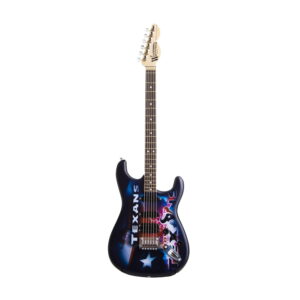 Mini NorthEnder Woodrow Guitar NFL Houston Texans Pendant