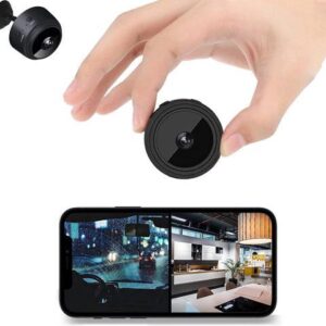 Mini Spy Camera Wireless WiFi Spy Camera Hidden Camera Small Camera Spy Cameras with Night Vision and Motion Detection Home Security Indoor/Outdoor