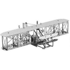 MMS042 - WRIGHT BROTHERS AIRPLANE METAL EARTH 3D LASER CUT MODEL