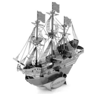 MMS049C1 - GOLDEN HIND 3D LASER CUT MODEL 2SHEETS
