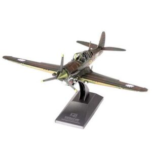 MMS213 - P-40 WARHAWK 3D MODEL METAL EARTH