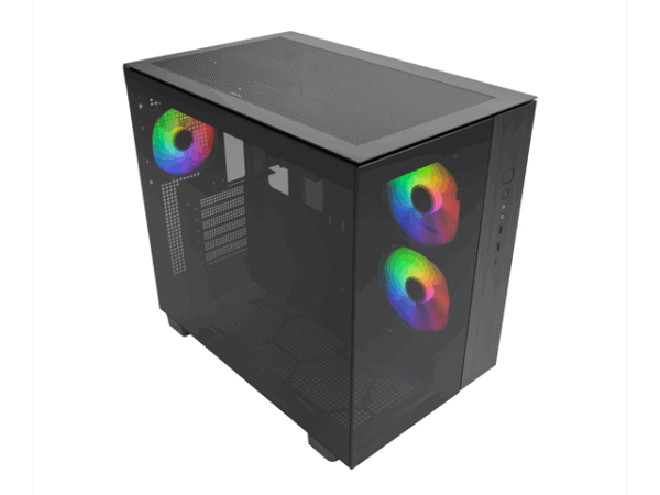 MONTECH KING 65 PRO ATX Mid Tower Gaming PC Case, Dual Chamber, High Airflow Mesh Panels, Supports RTX 40 Series, 3 Pre-Installed ARGB Fans, Tool-Free MONTECH KING 65 PRO ATX Mid Tower Gaming PC Case, Dual Chamber, High Airflow Mesh Panels, Supports RTX 40 Series, 3 Pre-Installed ARGB Fans, Tool-Free
