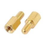 Motherboard M3 Male x Female 6mm+6mm Brass Screw Threaded Hex Standoff Spacer
