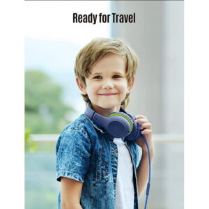 Mpow Kids Headphones for School Boys Girls with Microphone, Safe Volume 85/94dB – Foldable Adjustable over Ear Toddler Earphones for Computer Chromebook Tablets, Headphones for...