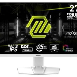 MSI 27" 160 Hz Rapid IPS UHD Gaming Monitor MAG 274URFW