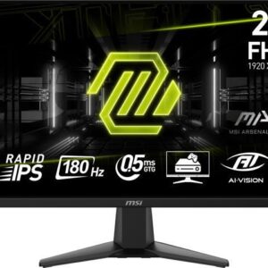 MSI 27" 180 Hz Rapid IPS FHD Gaming Monitor 75% Adobe RGB / 80% DCI-P3 / 115% sRGB MAG 275F