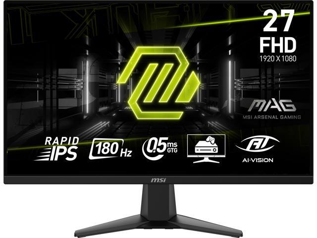 MSI 27" 180 Hz Rapid IPS FHD Gaming Monitor 75% Adobe RGB / 80% DCI-P3 / 115% sRGB MAG 275F