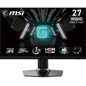 MSI 27" 180 Hz Rapid IPS WQHD Gaming Monitor 2560 x 1440 (2K) G272QPF E2