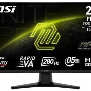 MSI 27" 280 Hz Rapid VA FHD Gaming Monitor 0.5ms (GTG) Adaptive Sync 1920 x 1080 Curved MAG 274CXF