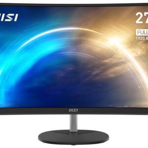 MSI 27" 75 Hz VA FHD Business & Productivity Monitor 1ms (MPRT) / 5ms (GTG) FreeSync (AMD Adaptive Sync) Support Curved MP271CA