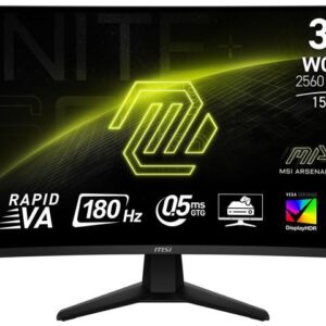 MSI 32" 180 Hz Rapid VA WQHD Gaming Monitor 82% Adobe RGB / 78% DCI-P3 / 101% sRGB MAG 32CQ6F