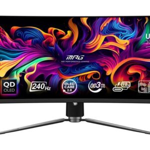 MSI 34" 240 Hz OLED UWQHD Gaming Monitor 97.8% Adobe RGB / 99.3% DCI-P3 / 139.1% sRGB MPG 341CQPX QD-OLED