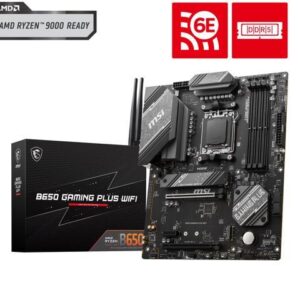 MSI B650 GAMING PLUS WIFI AM5 AMD B650 SATA 6Gb/s ATX Motherboard