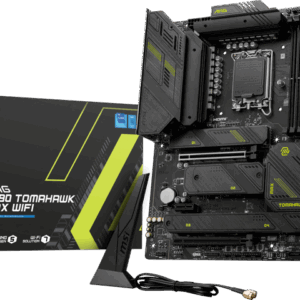 MSI MAG Z790 TOMAHAWK MAX WIFI LGA 1700(14th,13th,12th Gen) DDR5 ATX 8x SATA 6G 4x M.2 Wi-Fi 7 Bluetooth 2.5Gbps LAN Motherboard
