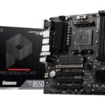 MSI PRO PRO B550M-VC WIFI AM4 MATX AMD Motherboard
