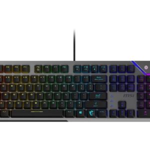MSI Strike 600 RGB Mechanical Gaming Keyboard - Silent Switches