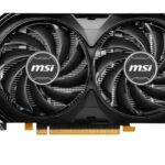 MSI Ventus GeForce RTX 4060 Graphics Card RTX 4060 VENTUS 2X BLACK 8G OC