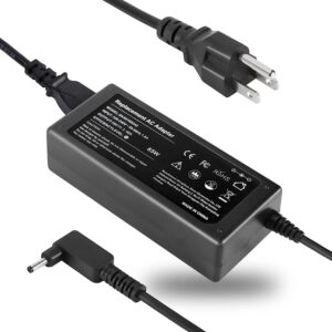 N15Q8 N15Q9 N16P1 N20C5 65W 19V 3.42A Charger Replacement for Acer Laptop AC Adapter A13-045N2A A11-065N1A Pa-1450-26 Aspire 1 5 R15 Slim A515-54 Chromebook C738T C740 Spin 1 3...