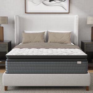 NapQueen Isabella 14'', Queen Hybrid Pillow Top Mattress, Fiberglass-Free, Adult