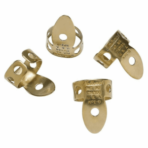 National NP-2B-4PK Finger Picks - Brass - 4 Pack