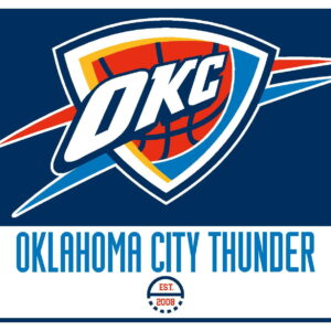 NBA Oklahoma City Thunder - Logo 21 Wall Poster, 22.375" x 34"
