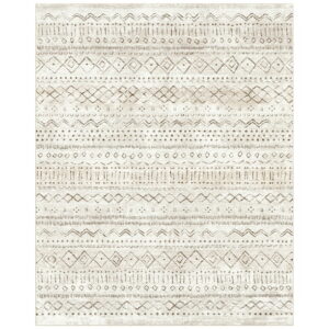 Nefoso 8ft x 10ft Area Rugs, Washable Area Rugs for Living Room Bedroom Home Decor, Non-Slip Carpet, Bohemian Geometric, Brown