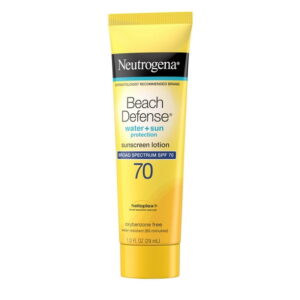 Neutrogena Beach Defense Body Sunscreen Lotion with SPF 70, 1 oz