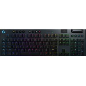 New Arrival--Logitech G913 Lightspeed and Bluetooth Wireless Ultra-thin Mechanical Gaming Keyboard, RGB with LIGHTSYNC, G Key Programmable (Linear)