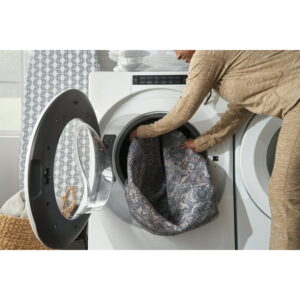 Nicole Curtis Machine Washable Series 1 Persian Grey 6' x 9' Area Rug, (6x9)