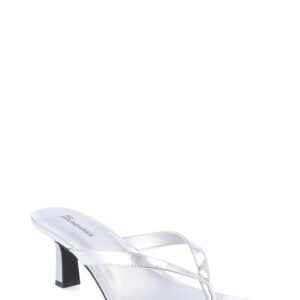 No Boundaries Kitten Heel Thong Sandals, Women’s