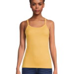 No Boundaries Ribbed Cami Top, 1 or 5-Pack, Women's