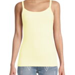 No Boundaries Ribbed Cami Top, 1 or 5-Pack, Women's
