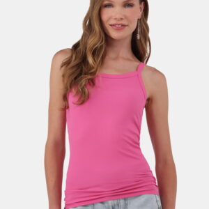 No Boundaries Ribbed Cami Top, 1 or 5-Pack, Women's
